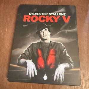🚫SOLD🚫Rocky V Steelbook (Blu-Ray 2 Disc Set) Sylvester Stallone